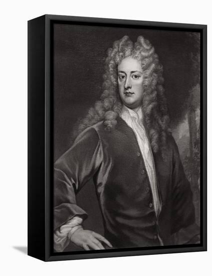 Joseph Addison, English Politician and Writer, C1703-1712-Godfrey Kneller-Framed Stretched Canvas