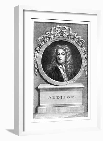 Joseph Addison, English Politician and Writer-Francesco Bartolozzi-Framed Giclee Print