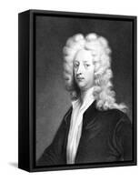 Joseph Addison, English Politician and Writer-J Thornson-Framed Stretched Canvas