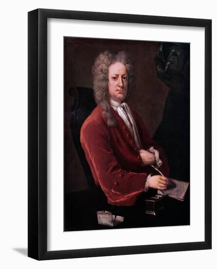 Joseph Addison - portrait-Michael Dahl-Framed Giclee Print