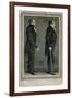 Joseph and Hiram Smith, Pioneers of Mormonism-S Maudsley-Framed Art Print