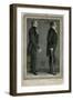 Joseph and Hiram Smith, Pioneers of Mormonism-S Maudsley-Framed Art Print