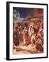 Joseph and Mary Arrive at Bethlehem, But Find There Is No Room for Them at the Inn-William Brassey Hole-Framed Premium Giclee Print