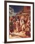 Joseph and Mary Arrive at Bethlehem, But Find There Is No Room for Them at the Inn-William Brassey Hole-Framed Giclee Print