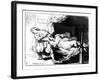 Joseph and Potiphar's Wife, 1634 (Etching)-Rembrandt van Rijn-Framed Giclee Print