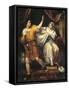 Joseph and Potiphar's Wife, 1852-Juan Urruchi-Framed Stretched Canvas