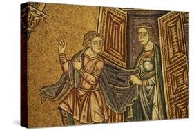 Joseph and Potiphar's Wife, Mosaic in St. Mark's Basilica, Venice, Italy, 11th-13th Century-null-Stretched Canvas