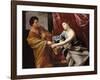 Joseph and Potiphar's Wife-Guido Reni-Framed Art Print