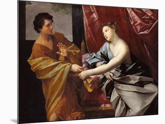 Joseph and Potiphar's Wife-Guido Reni-Mounted Art Print