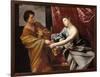 Joseph and Potiphar's Wife-Guido Reni-Framed Art Print