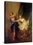 Joseph and Potiphar's Wife-Nicolas Bertin-Stretched Canvas