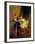 Joseph and Potiphar's Wife-Nicolas Bertin-Framed Giclee Print