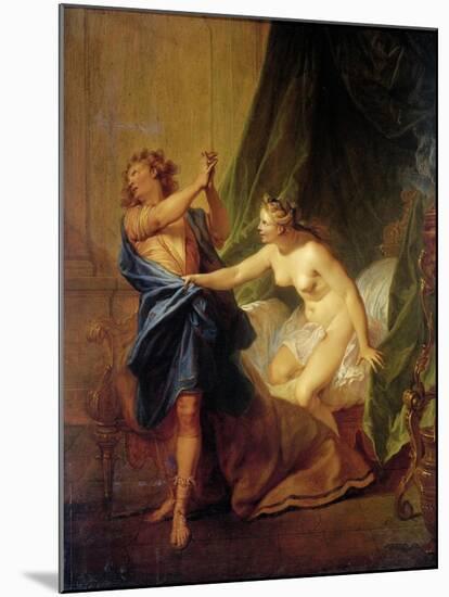 Joseph and Potiphar's Wife-Nicolas Bertin-Mounted Giclee Print