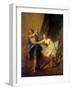 Joseph and Potiphar's Wife-Nicolas Bertin-Framed Giclee Print