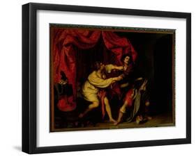 Joseph and Potiphar's Wife-Giovanni Biliverti-Framed Giclee Print