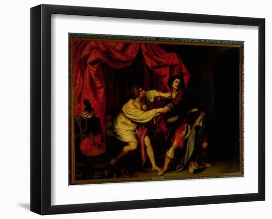 Joseph and Potiphar's Wife-Giovanni Biliverti-Framed Giclee Print