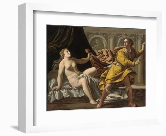 Joseph and Potiphar's Wife-Marcantonio Bassetti-Framed Giclee Print