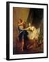 Joseph and Potiphars Wife-Nicolas Bertin-Framed Art Print