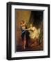 Joseph and Potiphars Wife-Nicolas Bertin-Framed Art Print