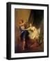 Joseph and Potiphars Wife-Nicolas Bertin-Framed Art Print