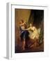 Joseph and Potiphars Wife-Nicolas Bertin-Framed Art Print