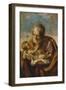 Joseph and the Christ Child in His Arms-Guido Reni-Framed Giclee Print