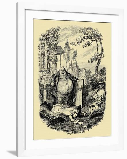 Joseph Andrews-George Cruikshank-Framed Giclee Print