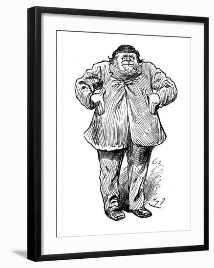 Joseph Arch (1826-191), English Agricultural Worker, Trade Unionist and Politician, 1886-Harry Furniss-Framed Giclee Print