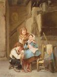 Dressing the Dolly-Joseph-Athanase Aufray-Mounted Giclee Print