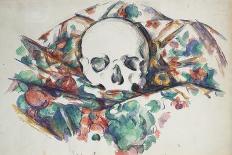 Skull on a Curtain, Circa 1902-1906-Joseph Bail-Giclee Print