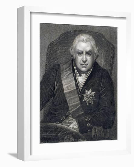 Joseph Banks, President of the Royal Society (Pr), Botanist, 1800S-Thomas Philips-Framed Giclee Print