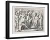 Joseph Being Sold by His Brothers into Slavery, 1852-Julius Schnorr von Carolsfeld-Framed Giclee Print