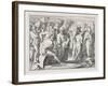 Joseph Being Sold by His Brothers into Slavery, 1852-Julius Schnorr von Carolsfeld-Framed Giclee Print