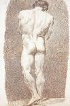 Study of a Male Nude, Seen from Behind, 1774-Joseph Benoit Suvee-Laminated Giclee Print