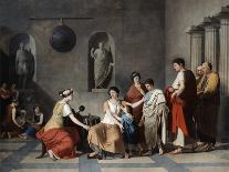 The Mother of the Gracchi, C1780-Joseph Benoit Suvee-Giclee Print