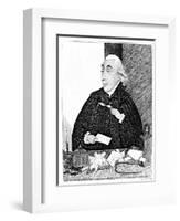 Joseph Black, Scottish Chemist, 1787-John Kay-Framed Giclee Print