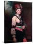 Joseph Brant, Chief of the Mohawks, 1742-1807-George Romney-Stretched Canvas