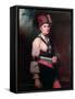 Joseph Brant, Chief of the Mohawks, 1742-1807-George Romney-Framed Stretched Canvas