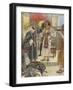 Joseph brothers do not recognise him in Egypt-Charles Edmund Brock-Framed Giclee Print