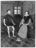 Mary Tudor Catholic Queen of England with Her Husband Philip II of Spain-Joseph Brown-Art Print