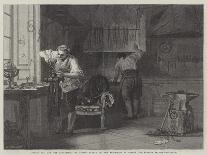 Louis XVI and the Locksmith-Joseph Caraud-Giclee Print