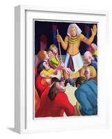 Joseph Cares for His Brothers, 2003-Dinah Roe Kendall-Framed Giclee Print