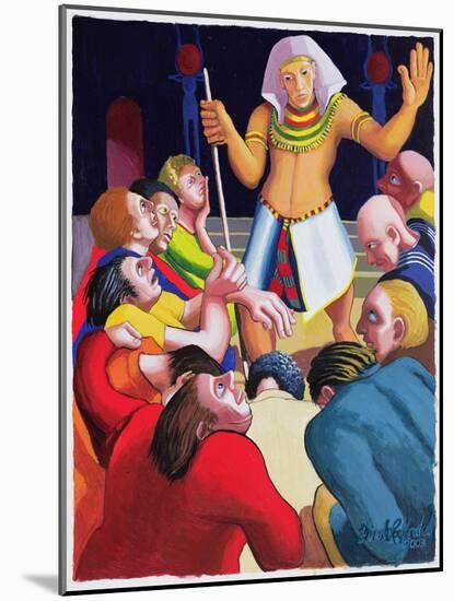 Joseph Cares for His Brothers, 2003-Dinah Roe Kendall-Mounted Giclee Print