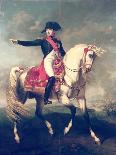 Equestrian Portrait of Napoleon I (1769-1821) 1810-Joseph Chabord-Stretched Canvas