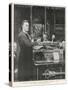 Joseph Chamberlain Liberal Politician Speaking in the House of Commons on 2 August 1901-Sidney Paget-Stretched Canvas