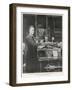 Joseph Chamberlain Liberal Politician Speaking in the House of Commons on 2 August 1901-Sidney Paget-Framed Art Print