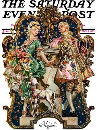 "Maytime," Saturday Evening Post Cover, May 7, 1927