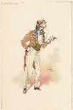 List of Characters for Barnaby Rudge, C.1920s-Joseph Clayton Clarke-Framed Giclee Print