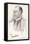 Joseph Conrad Polish-Born Writer in 1921-R.g. Mathews-Framed Stretched Canvas