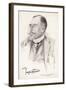 Joseph Conrad Polish-Born Writer in 1921-R.g. Mathews-Framed Art Print